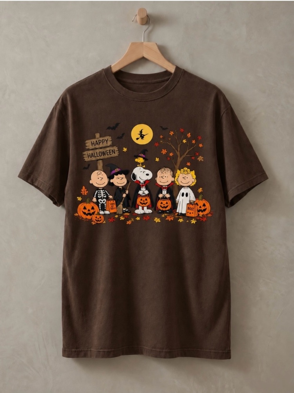 Dark Chocolate Halloween Graphic Tee